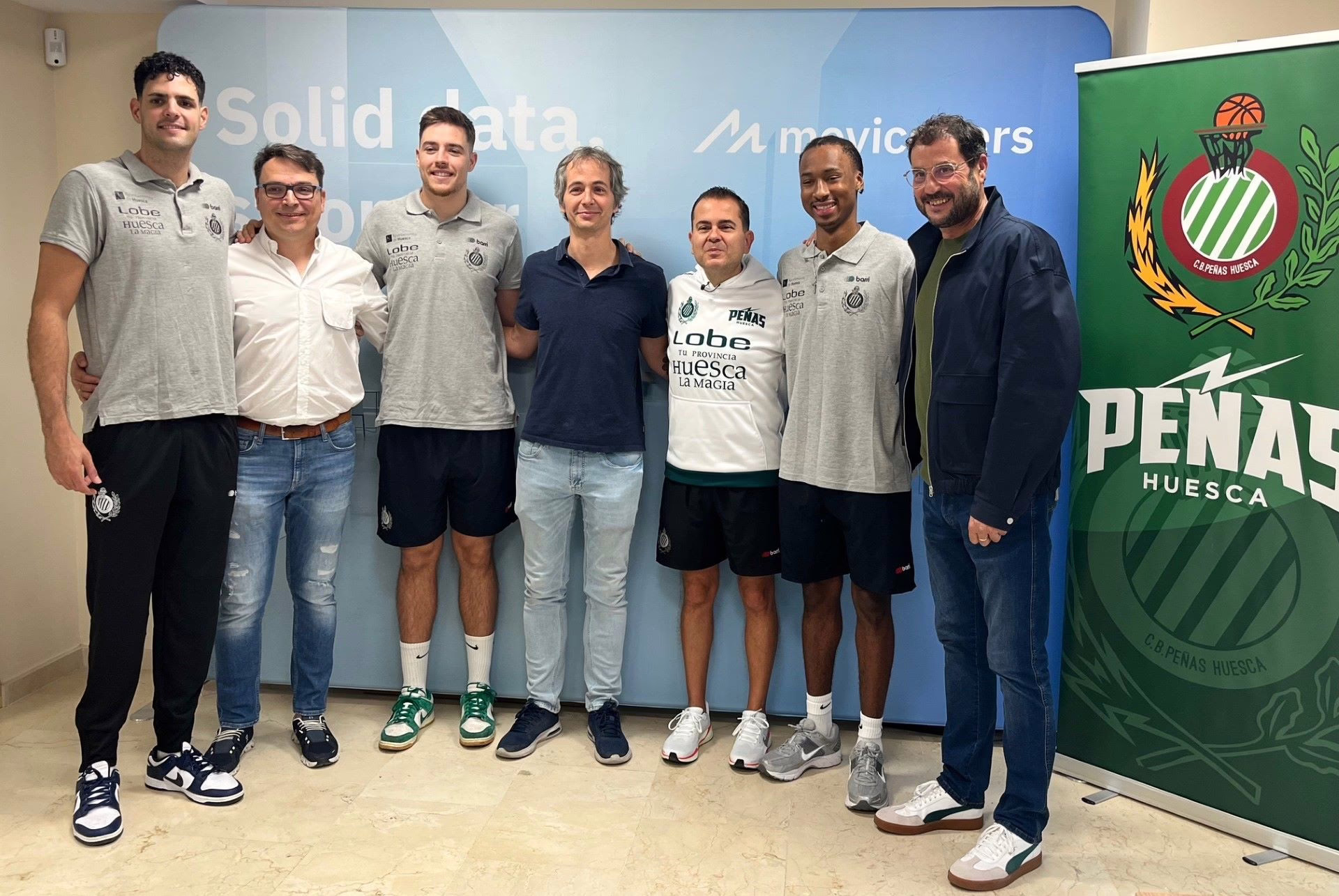 Rueda de prensa Peñas Huesca en Movicoders
